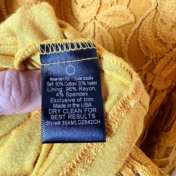 ANTHROPOLOGIE MOULINETTE SOEURS Lace Overlay Summer Dress Size Small EUC - Picture 8 of 9